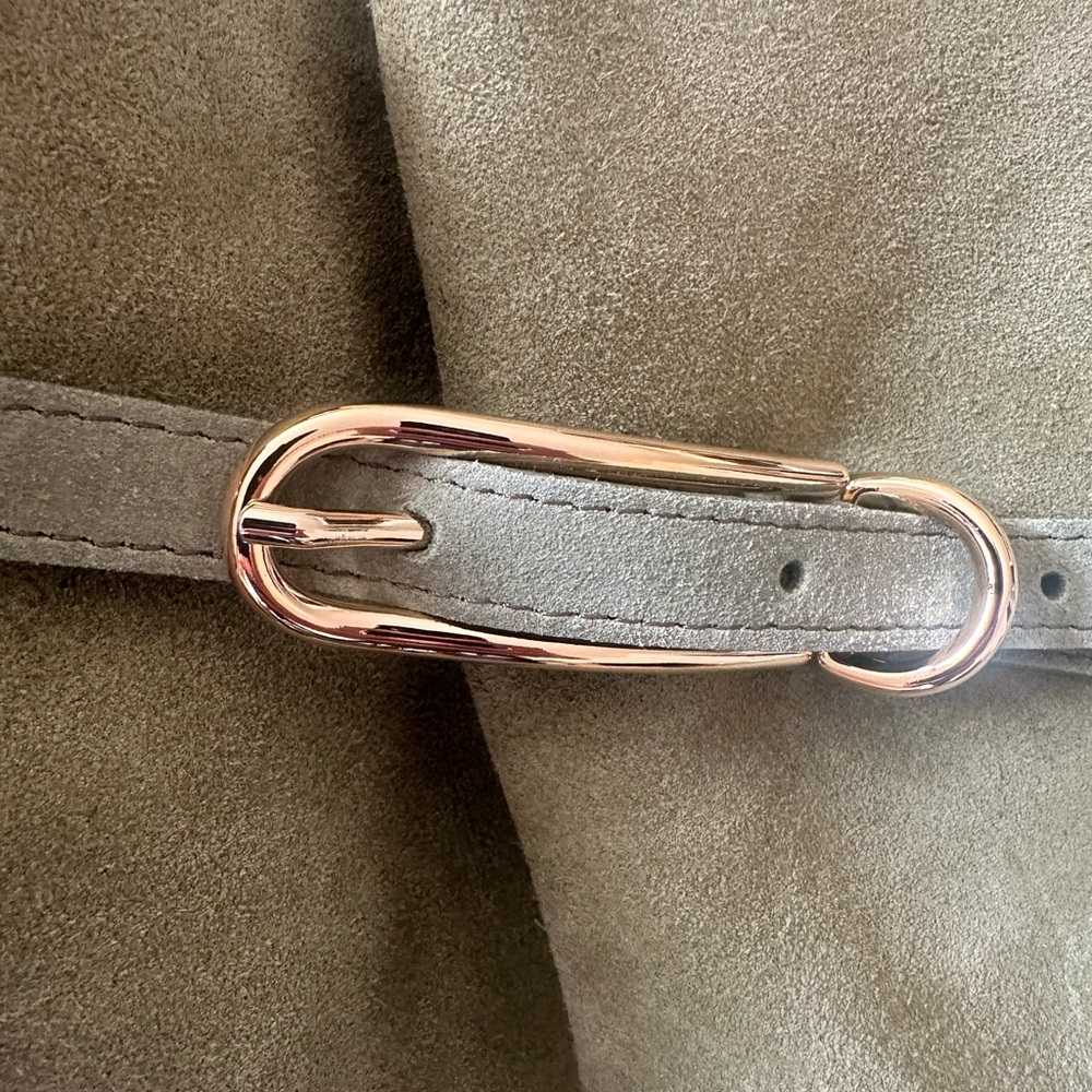 LIFFNER BELTED BUCKLE BAG - HERB SUEDE - Picture 7 of 8